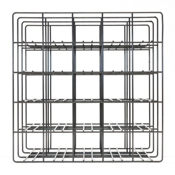 Weinregal fourpointeight für 25 Flaschen umbragrau