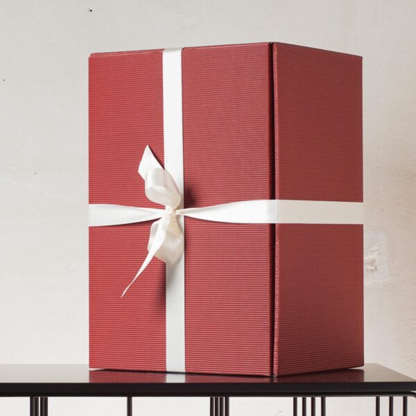 6er Geschenkkarton bordeaux